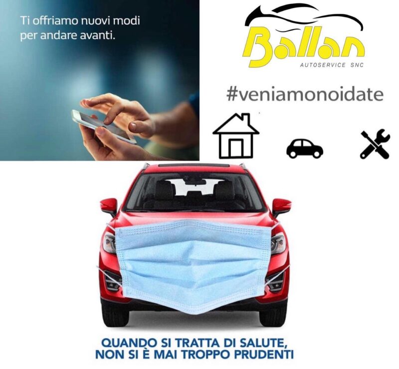 Ballan Autoservice a Santa Giustina in Colle, assieme ai clienti per affontare le nuove sfide sanitarie