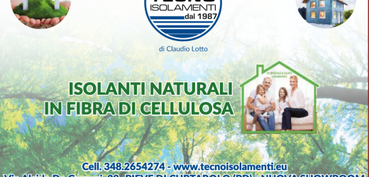 Tecnoisolamenti.eu di Claudio Lotto – Isolanti Naturali in Fibra di Cellulosa