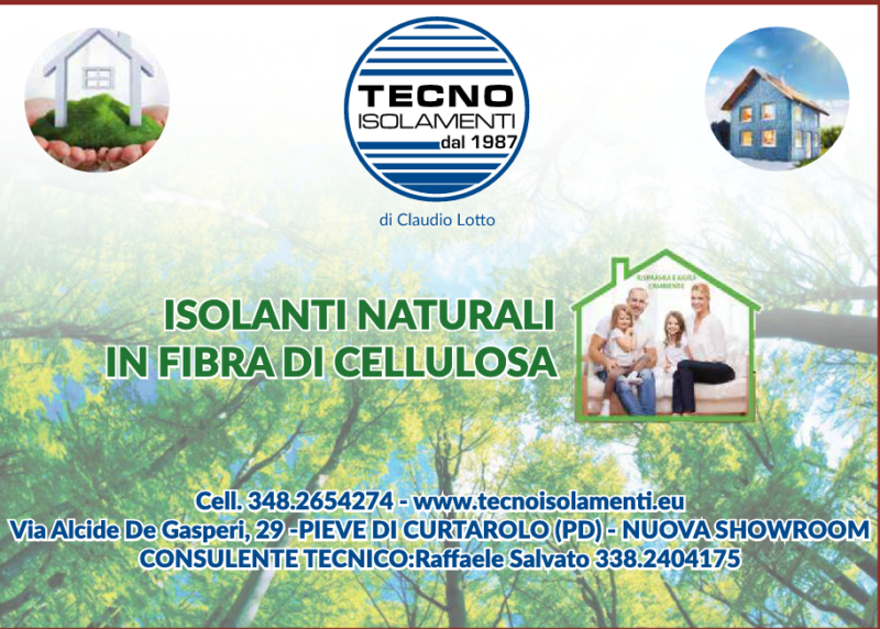 Tecnoisolamenti.eu di Claudio Lotto – Isolanti Naturali in Fibra di Cellulosa