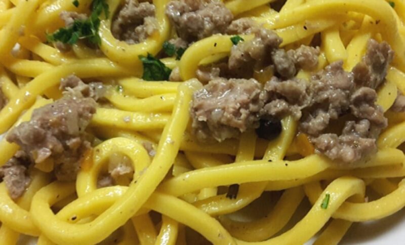 Bigoli con ragù d’anatra