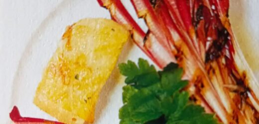 Radicchio e Montasio alla griglia