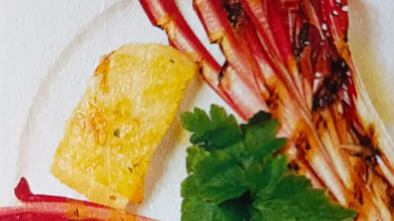 Radicchio e Montasio alla griglia
