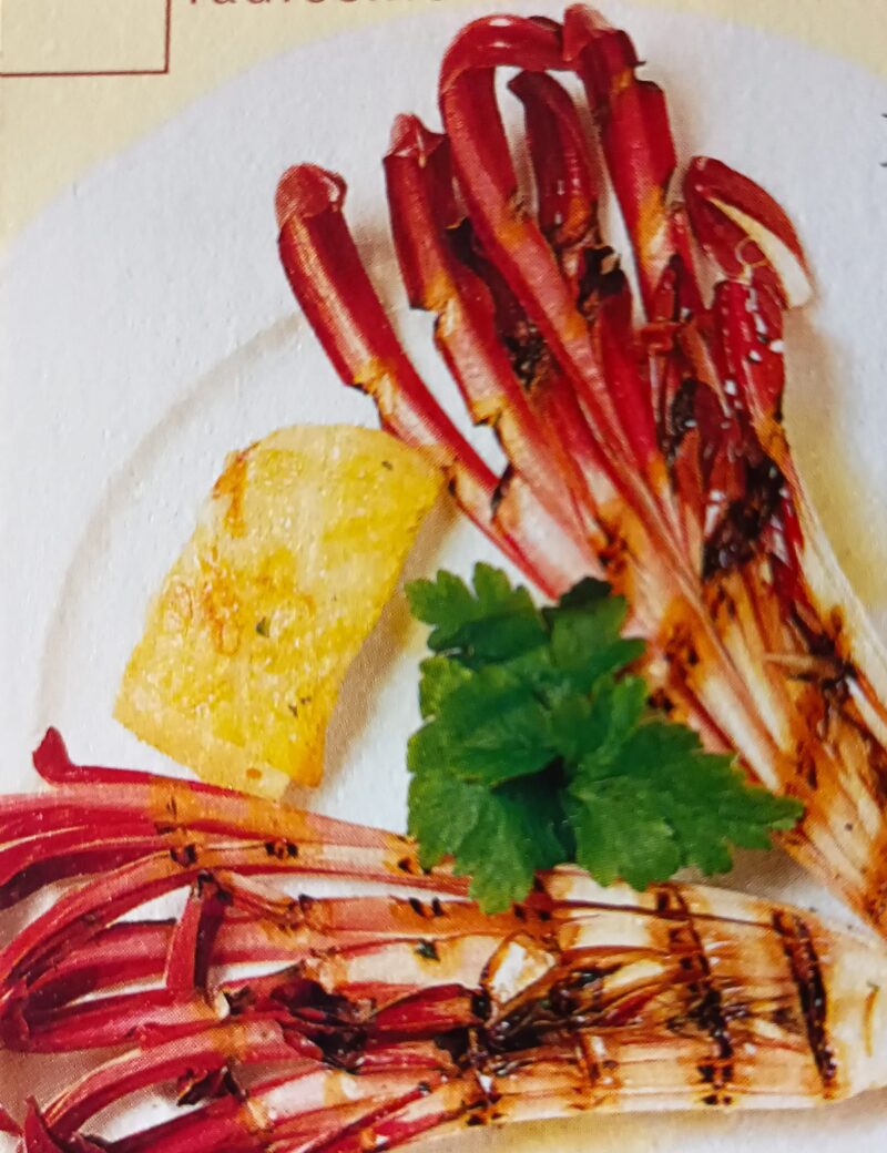Radicchio e Montasio alla griglia