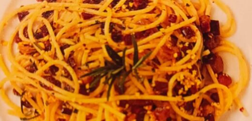 Spaghetti in salsa d’inverno