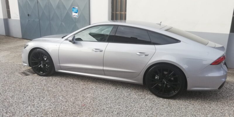Carrozzeria Lain: la verniciatura dei cerchi dell’Audi A7