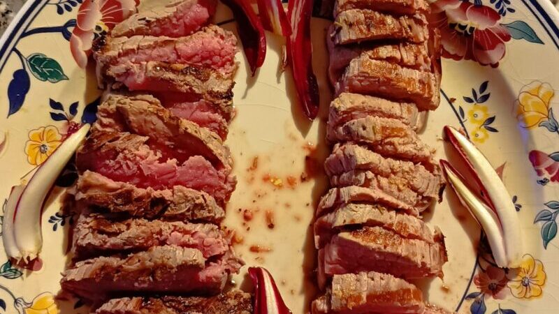 Tagliata di Manzo alla Piastra