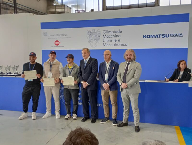 Primo posto alle Olimpiadi delle Macchine Utensili