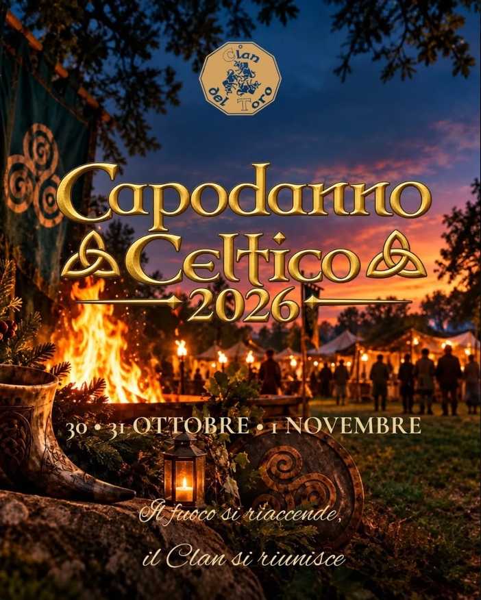 Capodanno Celtico a Trebaseleghe (Pd), dal 30 ottobre al 1° novembre 2026